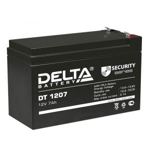 Аккумуляторная батарея для ИБП Delta DT 1207, 12 В /7 Ач